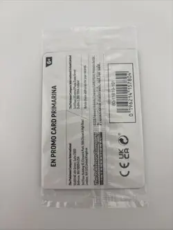 Pokemon TCG Pitch Black Primarina Release Promo 020/084 SEALED - Image 2