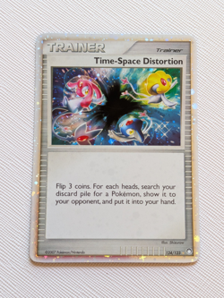 Pokemon Time Space Distortion Trainer 124/123 Secret Rare mysterious treasr - LP - Image 1
