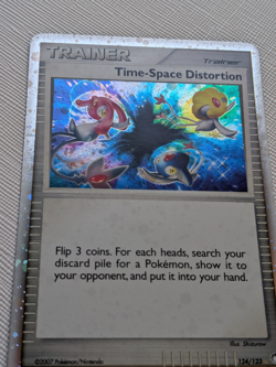 Pokemon Time Space Distortion Trainer 124/123 Secret Rare mysterious treasr - LP - Image 2