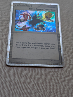 Pokemon Time Space Distortion Trainer 124/123 Secret Rare mysterious treasr - LP - Image 3