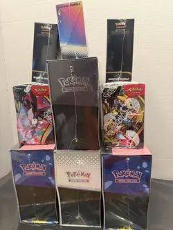 Prismatic Evolutions Pokemon Center Exclusive Elite Trainer Box ETB Sealed - Image 3