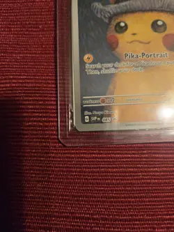 2023 Pokemon Black Star Promo Pikachu with Grey Felt Hat SVP EN 085 - Image 5