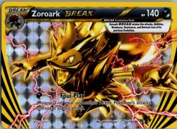 Zoroark BREAK 92/162 Rare BREAK BREAKthrough Pokemon NM - Image 1