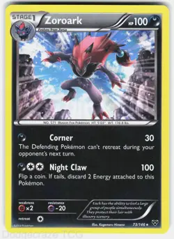 Zoroark 73/146 Holo Rare XY Pokemon Holo NM - Image 1