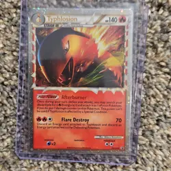 Pokemon TCG Nintendo Typhlosion HGSS09 HeartGold SoulSilver Holo Promo NM - Image 1