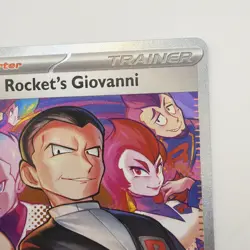 Team Rocket's Giovanni 238/182 Holo - Destined Rivals SV10 Pokemon TCG - Image 3