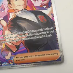 Team Rocket's Giovanni 238/182 Holo - Destined Rivals SV10 Pokemon TCG - Image 4