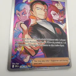 Team Rocket's Giovanni 238/182 Holo - Destined Rivals SV10 Pokemon TCG - Image 5