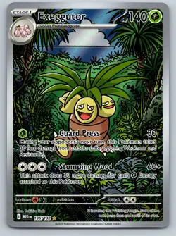 Pokemon TCG ME01: Mega Evolution Exeggutor 135/132 Illustration Rare 2025 - Image 1