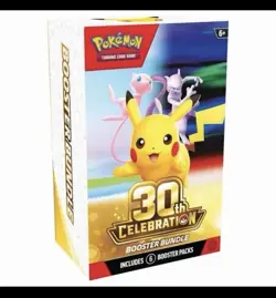 Pokemon TCG 30th Anniversary - Booster Bundle X6 - *Pre Order* 6 Available - Image 1