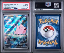 Pokemon 2026 Clefairy 094/088 Illustration Rare GEM MINT PSA 10 - Image 3