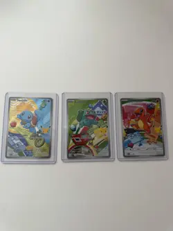 Pokemon TCG First Partner Illustration Collection Series 1 Kanto GEN 1 Set - Image 1