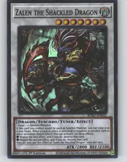 Zalen the Shackled Dragon BPRO-EN042 Burst Protocol Yu-Gi-Oh 1st Edition NM - Image 1