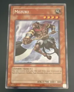 Konami Yu-Gi-Oh! TCG Mezuki PP02-EN016 Secret Rare Foil Unlimited PP2 - Image 1