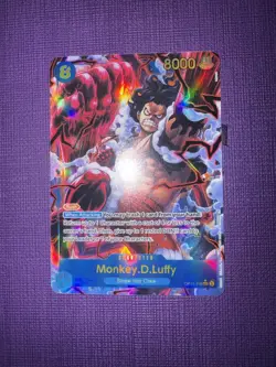 Monkey.D.Luffy (118) (Alternate Art) OP11-118 A Fist of Divine Speed Foil - Image 1