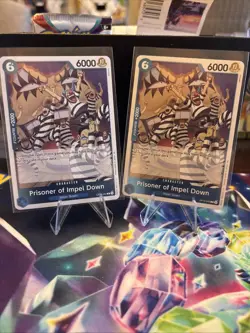 Prisoner of Impel Down OP16-042 The Time of Battle Foil One Piece TCG NM X2 - Image 1