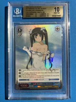 Weiss Schwarz DanMachi Loli Goddess, Hestia Eng DDM/S88-E083S SR BGS 10 Pristine - Image 1