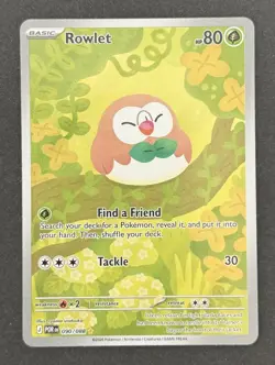 Pokemon TCG Rowlet 90/88 Perfect Order - Image 1