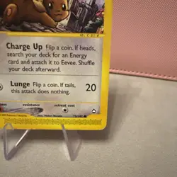 Pokemon TCG Eevee 75/147 Aquapolis Common Regular Unlimited 50HP ENG 2002 - Image 4