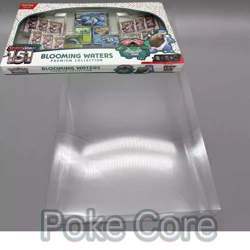 Clear PVC Protector Case for Pokemon TCG - 151 Blooming Waters Premium - Image 1