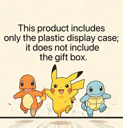 Clear PVC Protector Case for Pokemon TCG - Japanese Special Deck Set Ex Box - Image 2