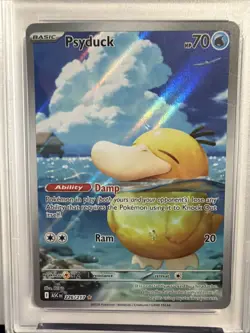 2026 POKEMON ASC EN-ASCENDED HEROES ILLUSTRATION RARE #226 PSYDUCK PSA 9 - Image 2