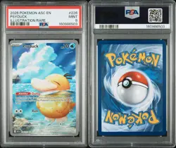 PSA 9 - 2026 Pokemon Ascended Heroes Psyduck Illustration Rare #226 MINT! - Image 3