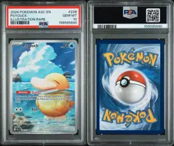 2026 Pokemon Ascended Heroes PSYDUCK #226 Illustration Rare PSA 10 Gem Mint - Image 3