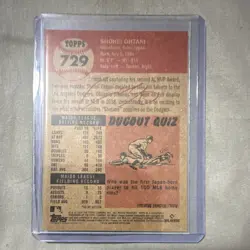 Topps 2024 Living Set Shohei Ohtani #729 Los Angeles Dodgers Base - Image 2