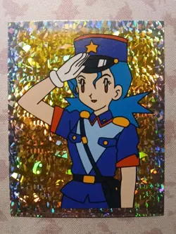 1999 Pokemon Vintage Merlin Topps Holographic Prism Card Officer Jenny S32 NM🔥 - Image 1