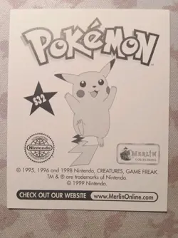 1999 Pokemon Vintage Merlin Topps Holographic Prism Card Officer Jenny S32 NM🔥 - Image 2