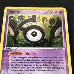 Pokemon TCG Unown S. Unseen Forces S/28 Holo Rare Card (A2*) - Image 2