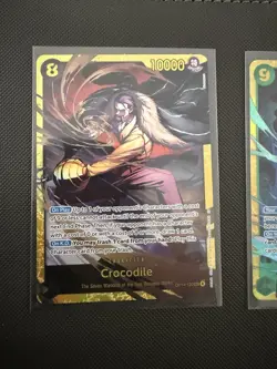 One Piece Card Game Crocodile And Dracula Mihawk Op14. Lot 2 - Image 2