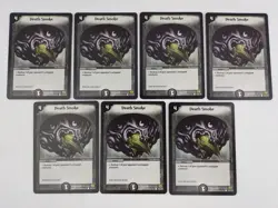 Duel Masters 2004 WotC Death Smoke #53/110 7 Total Card Light Play Common - Image 1