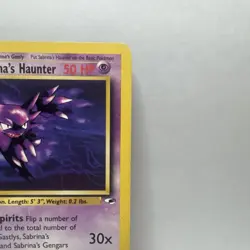 Pokemon Gym Heroes Card 58/132 Sabrina's Haunter LP WOTC Vintage - Image 4