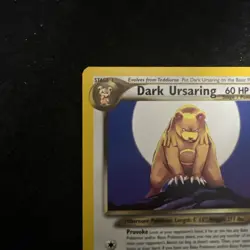 Pokemon TCG Dark Ursaring Card Neo Destiny 21/105 Rare Unlimited - Image 2