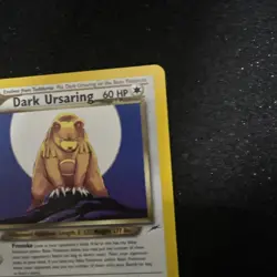Pokemon TCG Dark Ursaring Card Neo Destiny 21/105 Rare Unlimited - Image 3