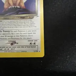 Pokemon TCG Dark Ursaring Card Neo Destiny 21/105 Rare Unlimited - Image 4