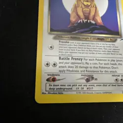 Pokemon TCG Dark Ursaring Card Neo Destiny 21/105 Rare Unlimited - Image 5