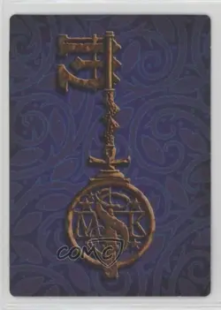 2012 Sorcerers of the Magic Kingdom Trading Cards Keyhole/Key Card - Image 1