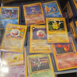 Nintendo Pokemon TCG Vintage Mixed Card Lot Pikachu Cyndaquil Gym/Neo/TR - Image 2