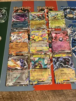 Pokemon TCG Japanese Ex Lot (9) NM Plus A Free Bonus Card! - Image 1