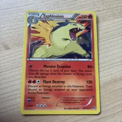 Typhlosion 20/162 Cosmos Holo Rare XY Breakthrough 2015 - Pokemon Card TCG - LP - Image 1