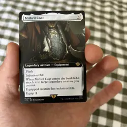 MTG Mithril Coat - Extended Art, NM-Mint, English Universes Beyond: LOTR: Tales - Image 1