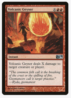 Volcanic Geyser - Magic 2014 (M14) (x4) PLAYSET Magic the Gathering MtG - Image 1