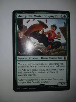 Magic: The Gathering Shang-Chi, Master of Kung Fu 187 Mythic Legendary Creature - Image 1