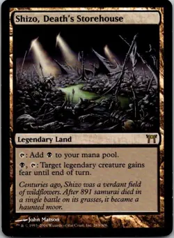 Champions of Kamigawa #283 Shizo, Death's Storehouse - Image 1