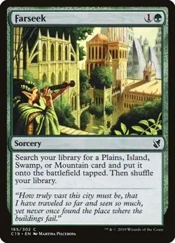 Magic The Gathering MTG FARSEEK Commander 2019 NM Near Mint - Image 1