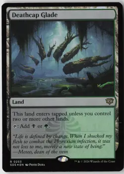 Deathcap Glade (253) - Foil - Secrets of Strixhaven (SOS) - NM - Image 1