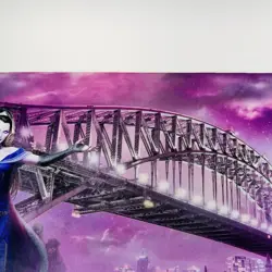 Pro Tour Eldritch Moon Playmat Sydney 2016 Liliana Magic MTG TCG CCG WOTC Rare - Image 3
